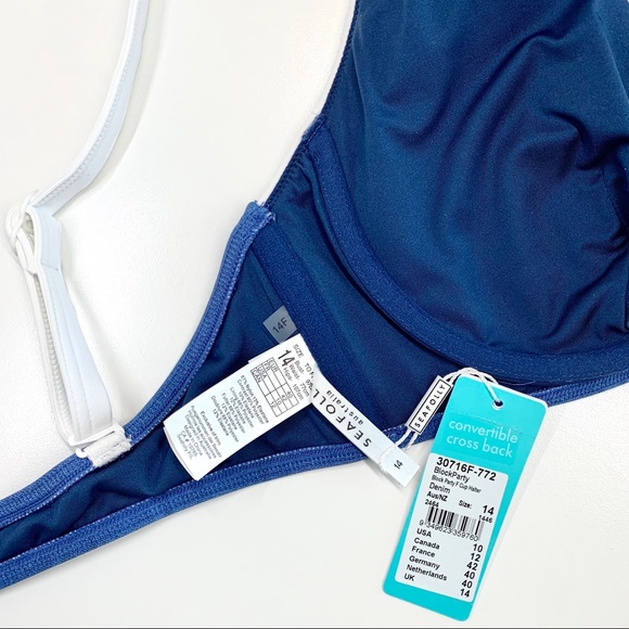 NWT US-10 2-pc Set Denim Bikini (DD) - Picture 15 of 16